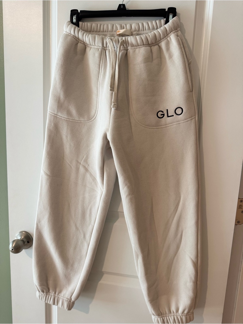 GLO jeans Kids Cream Jogger Sweatpants